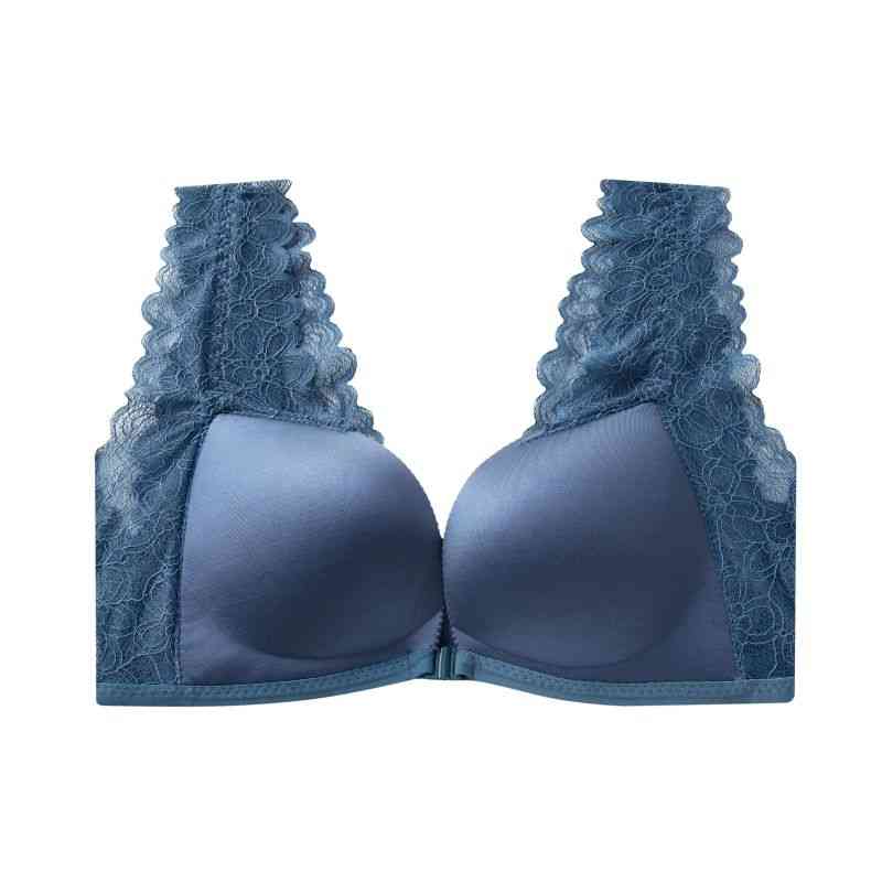 Angxiwan Comfort Bras for Women UK Women Sexy Lace Front Button